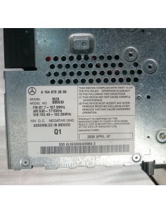 Штатная магнитола Mercedes Benz MCS BB0630 2