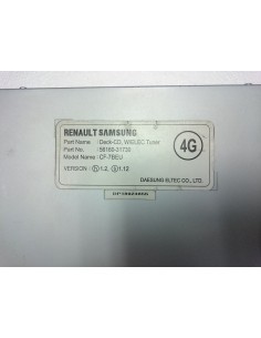 Штатная магнитола Nissan CF-7BEU 2